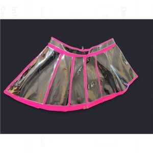 Club Exx Mirrored Panel Mini Skirt size M NWT